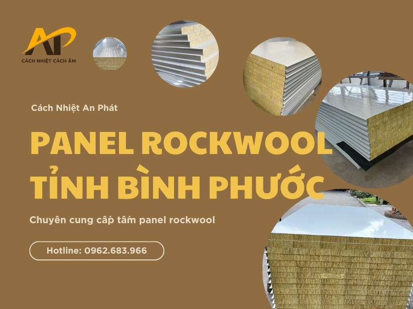 Tấm panel rockwool tỉnh Bình Phước