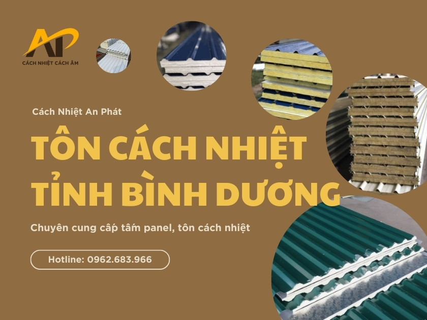 Tấm Tôn Cách Nhiệt Tỉnh Bình Dương