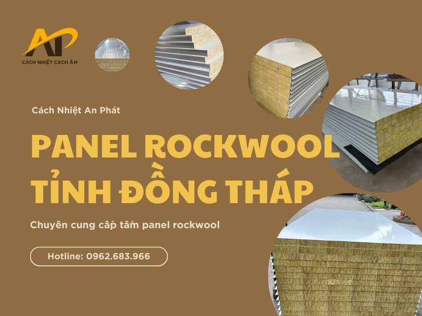 Tấm Panel Rockwool Tỉnh Đồng Tháp