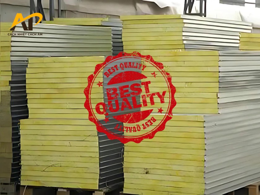Tấm panel glass wool An Phát đạt chuẩn chất lượng