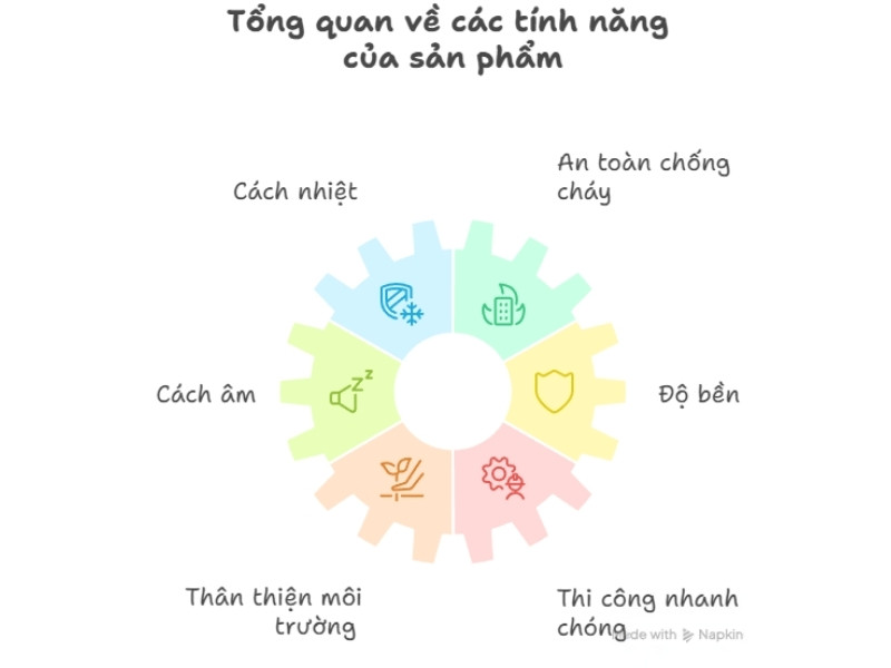 Ưu điểm của panel glasswool