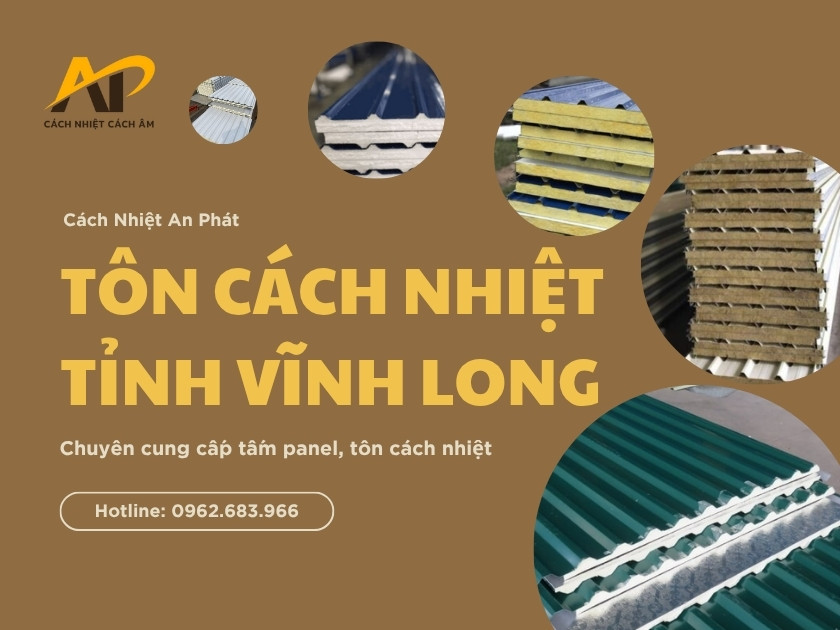 Tấm Tôn Cách Nhiệt Tỉnh Vĩnh Long