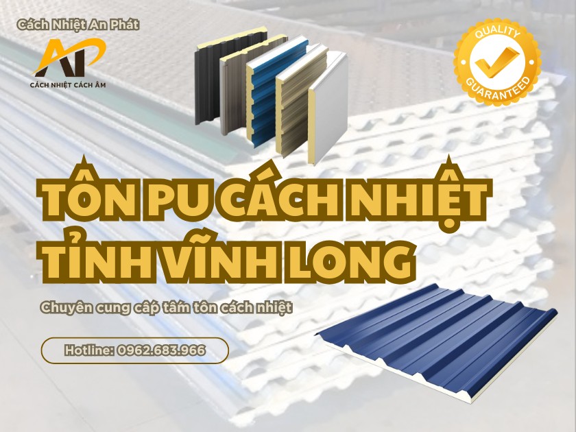 Tấm tôn PU tỉnh Vĩnh Long